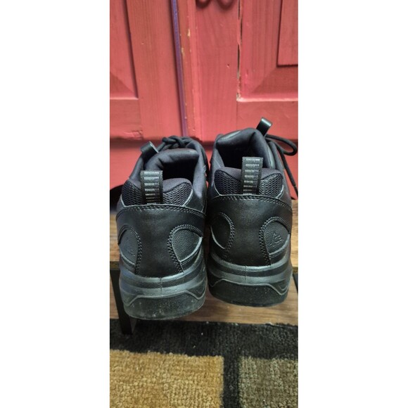 ACE Work Boots Men 11 Women 12.5 Imperial Aluminum Toe Black Low Cut Worn Once main image 5